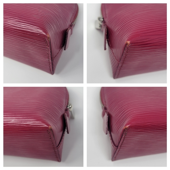 LOUIS VUITTON Epi Leather Cosmetic Pouch PM - Picture 9 of 10